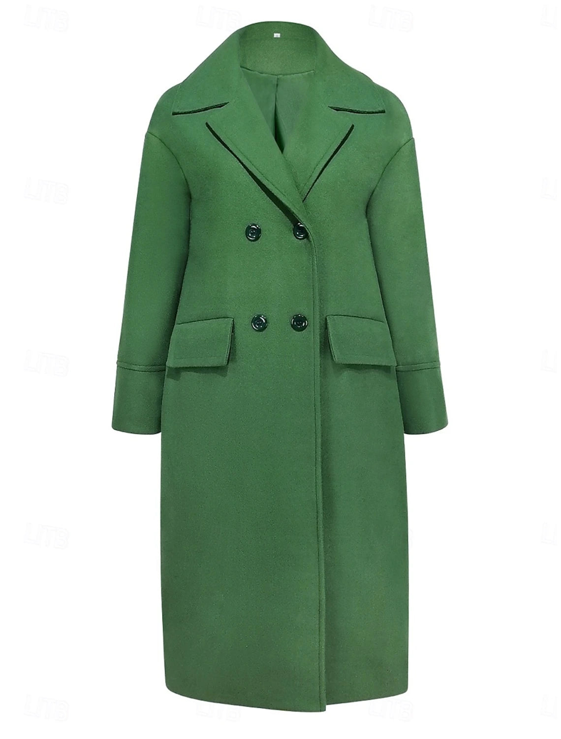 Dami™ | Manteau Long en Laine + Écharpe en Cachemire Gratuit