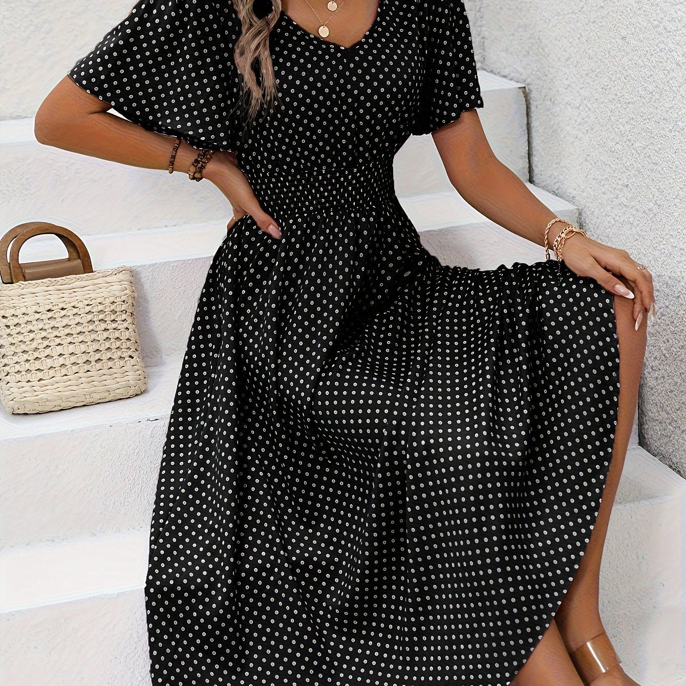 Maev™ | Robe midi élégante et confortable