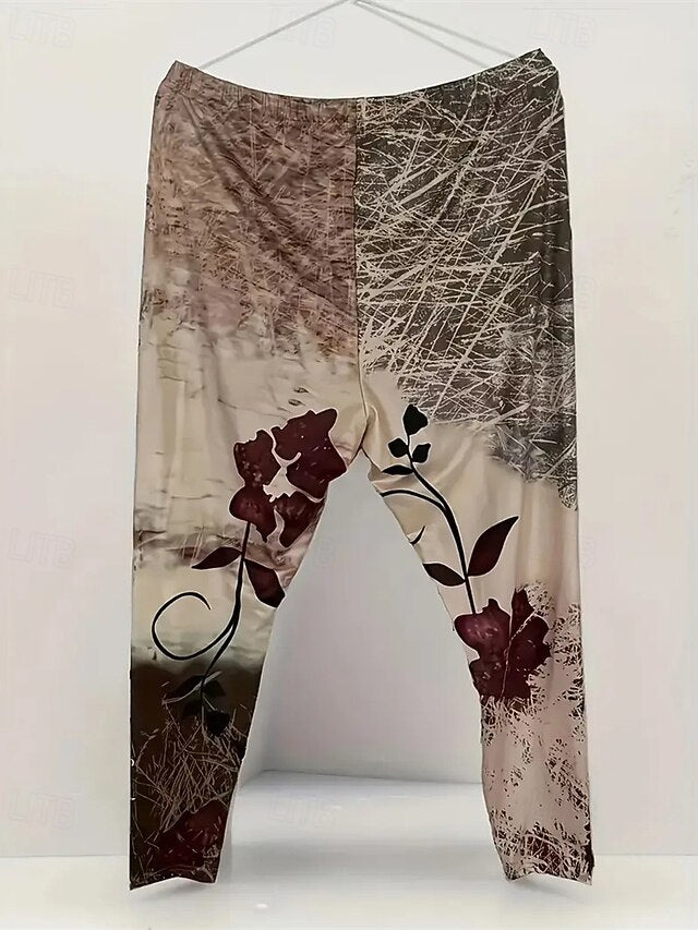 Henari8™ | Leggings Floral Taille Haute Confortable