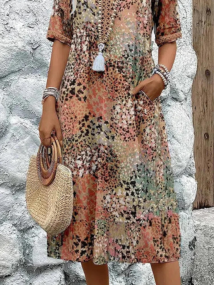 Colette™ | Robe Midi Élégante