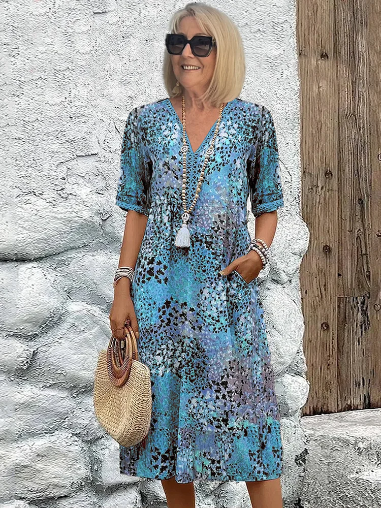 Colette™ | Robe Midi Élégante