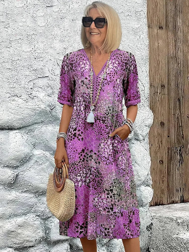 Colette™ | Robe Midi Élégante
