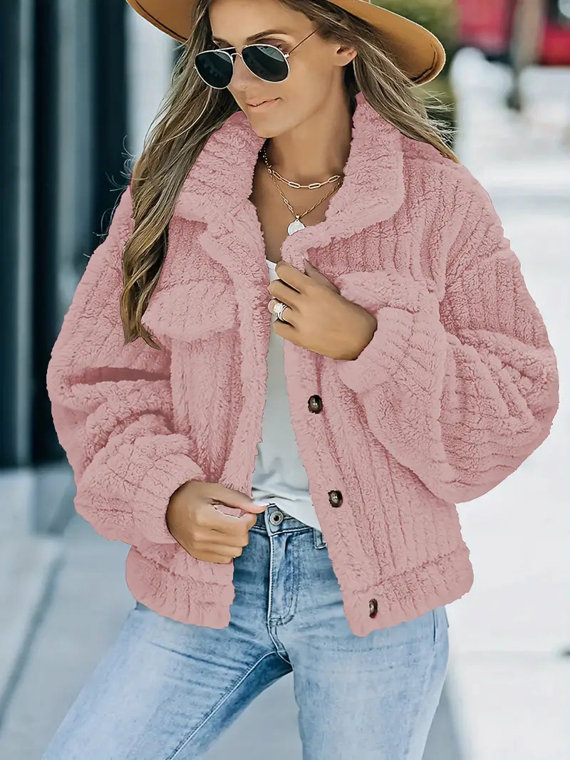 Luna™ | Veste Teddy Casual
