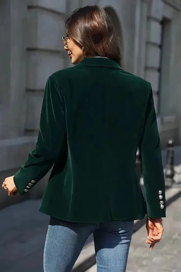 Aria™ | Blazer Élégant en Velours