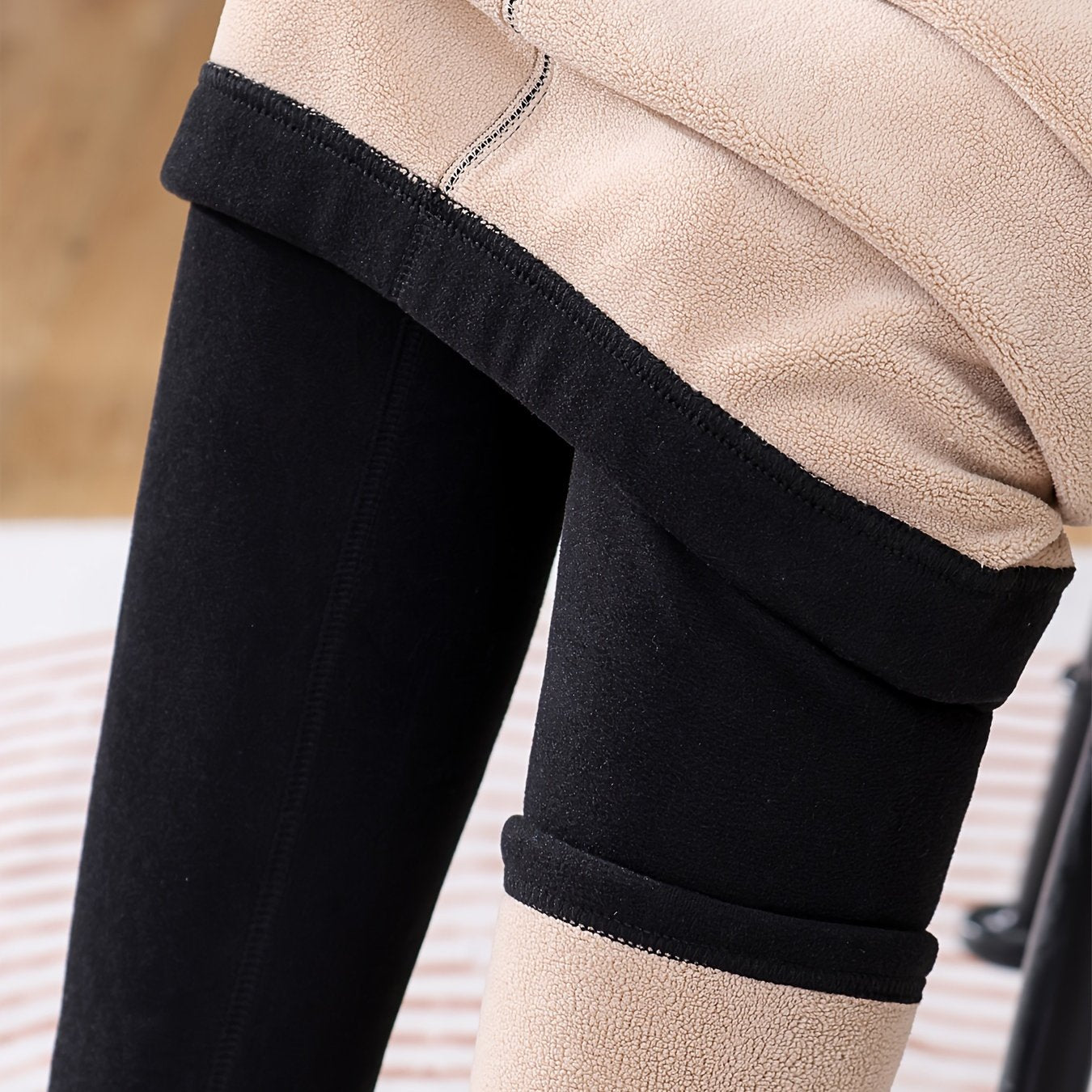 Carissa™ | Legging thermique taille haute doublé polaire