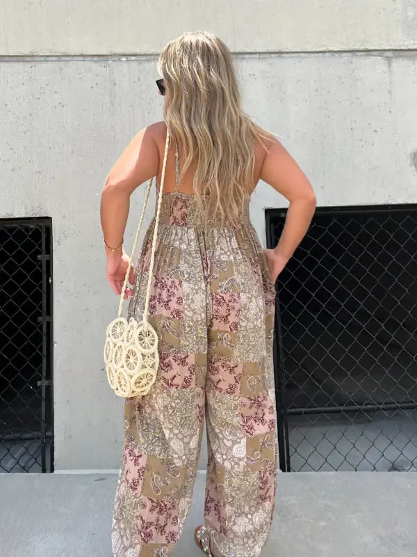 Zarae™ | Salopette Pantalon Bouffant Boho