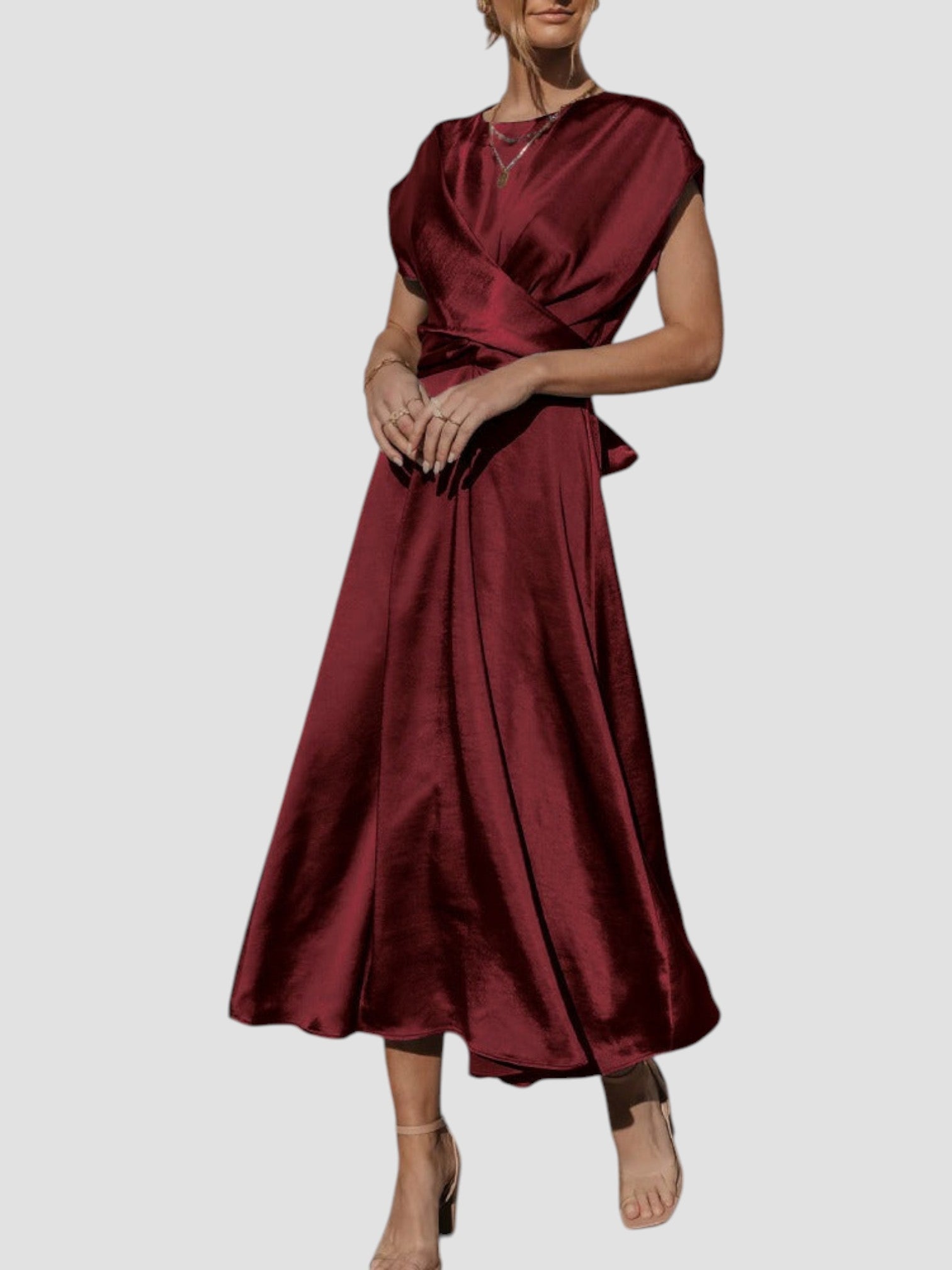 Leanna™ | Robe Midi Élégante