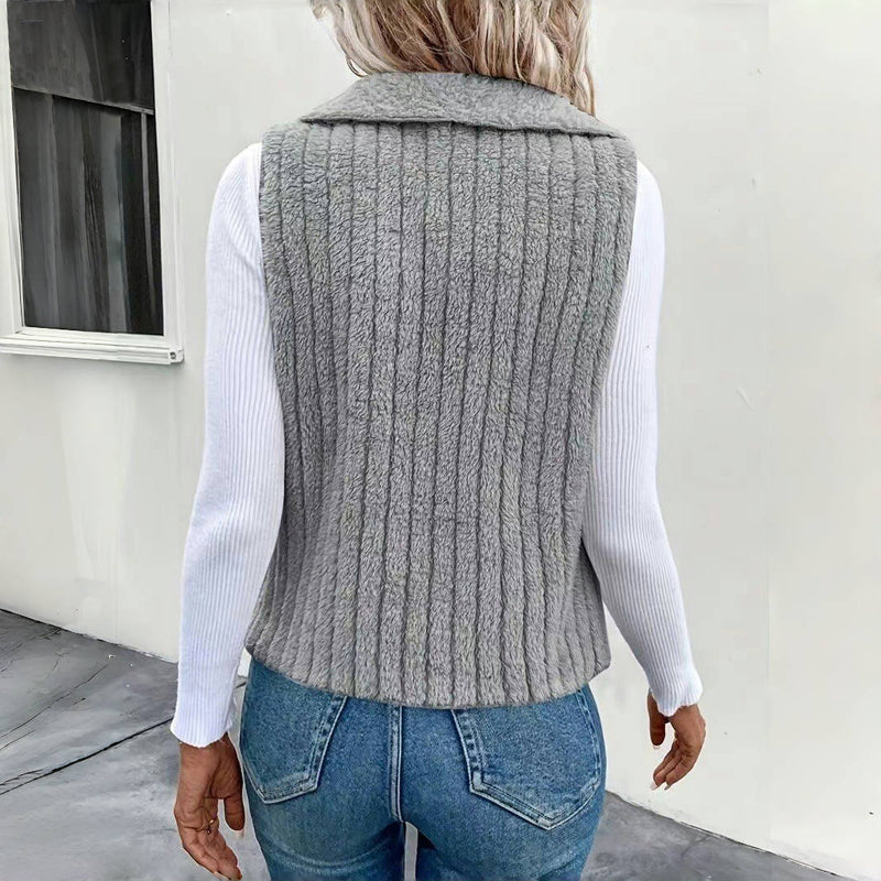Fae™ | Cardigan Décontracté en Peluche