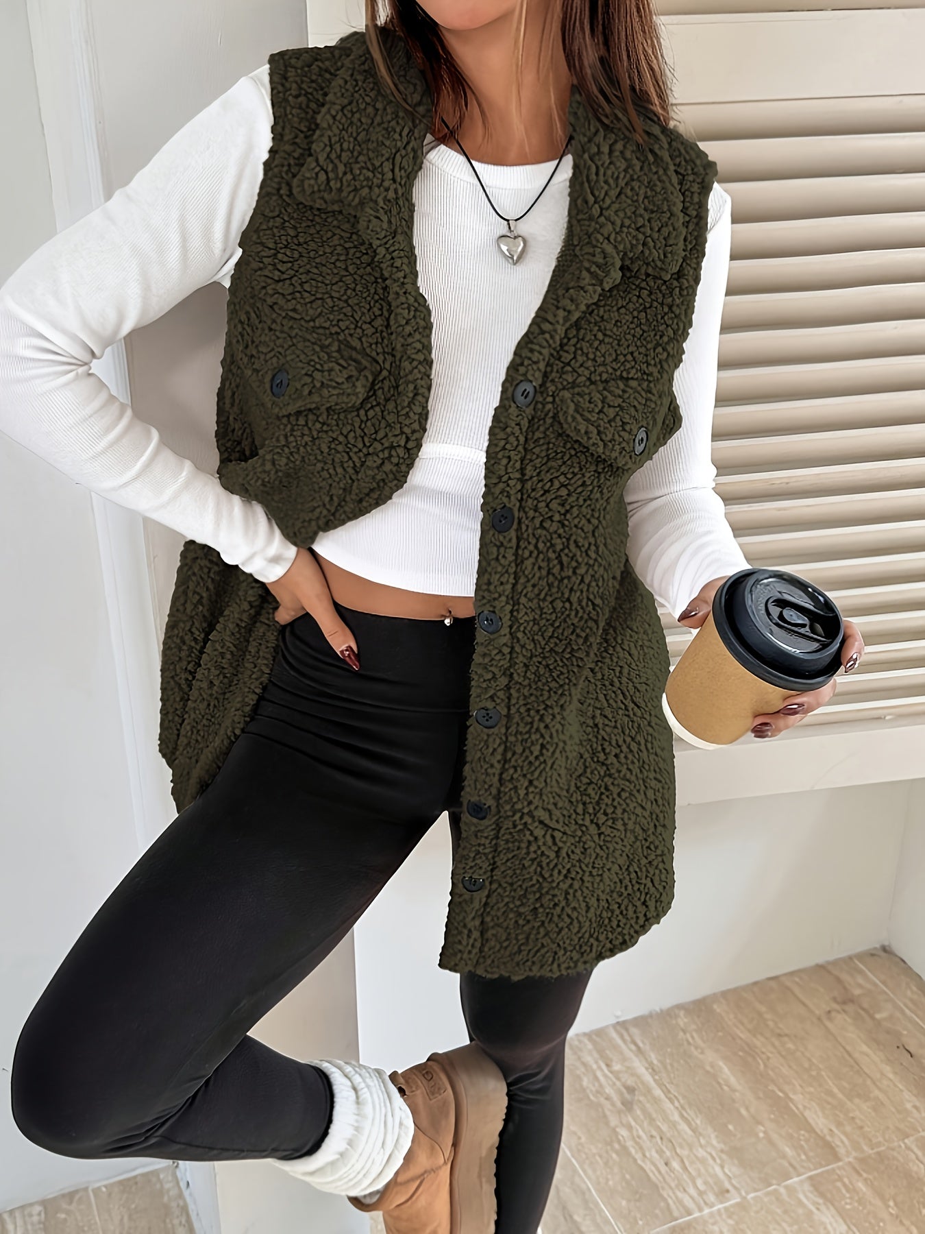 Martina™ | Veste Élégante Sans Manches - Chic et Confortable