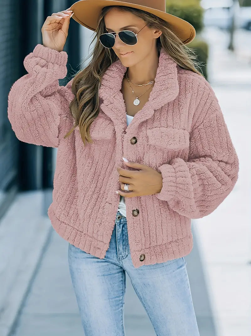 Luna™ | Veste Teddy Casual