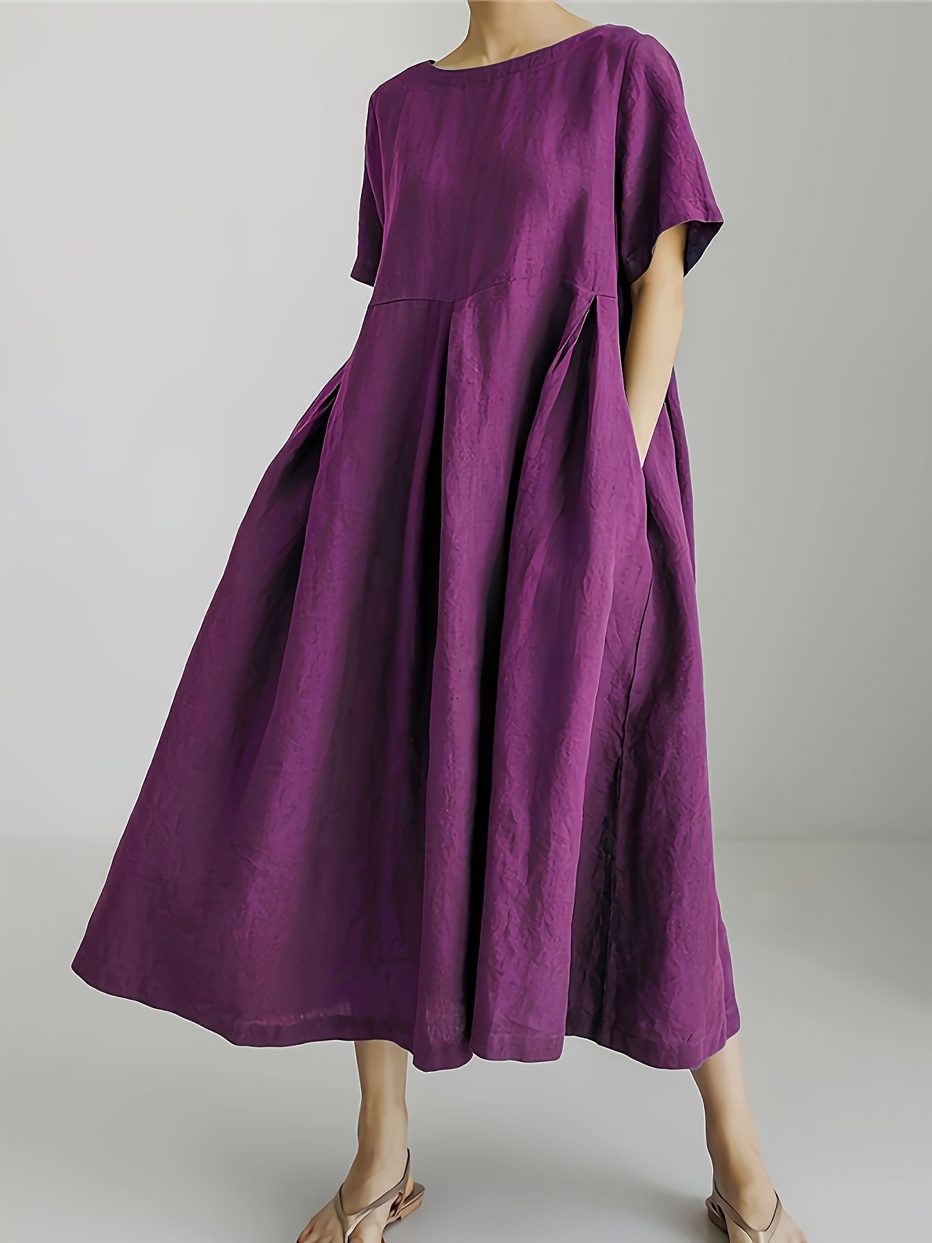 Juliette™ | Robe Longue Élégante en Lin
