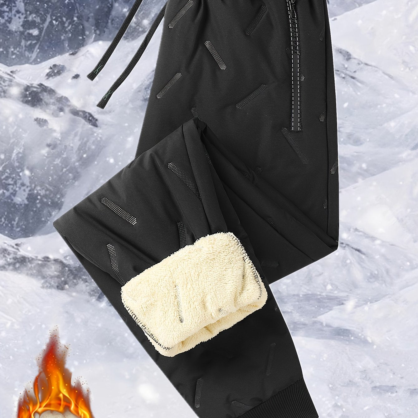 Danica™ | Pantalon matelassé d’hiver à taille élastique