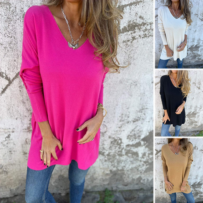 Noelle™ | Tunique Confortable en Coton et Lin
