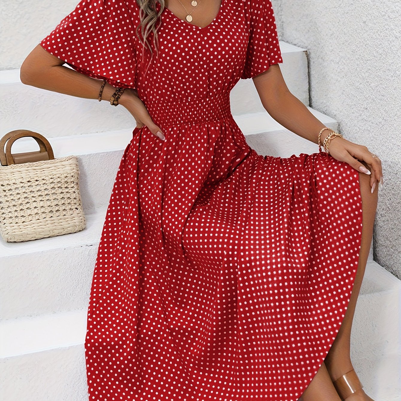 Maev™ | Robe midi élégante et confortable