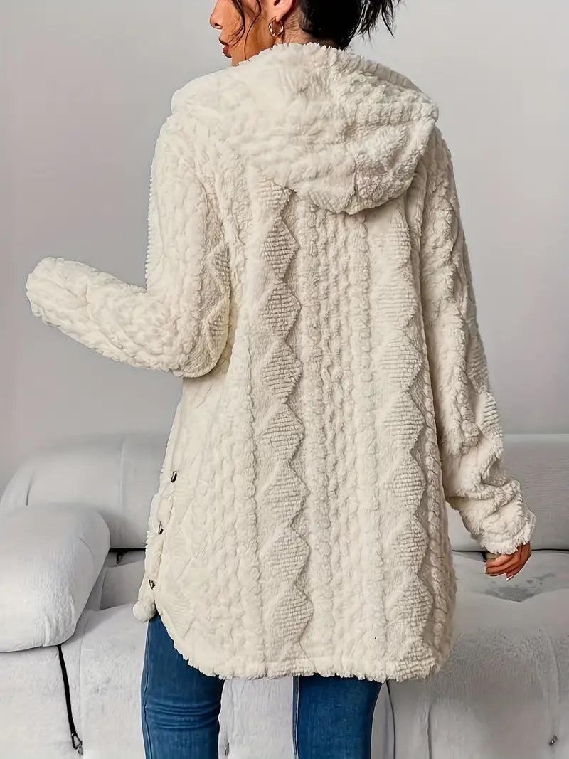 Mel™ | Cardigan Douillet à Capuche