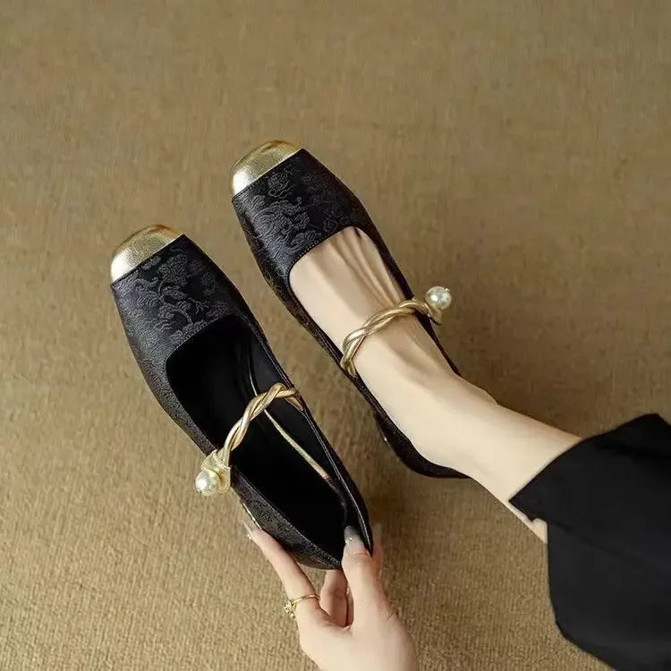 Mestelle™ | Mary Janes Élégantes en Cuir