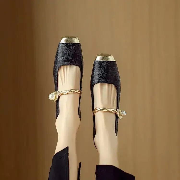Mestelle™ | Mary Janes Élégantes en Cuir