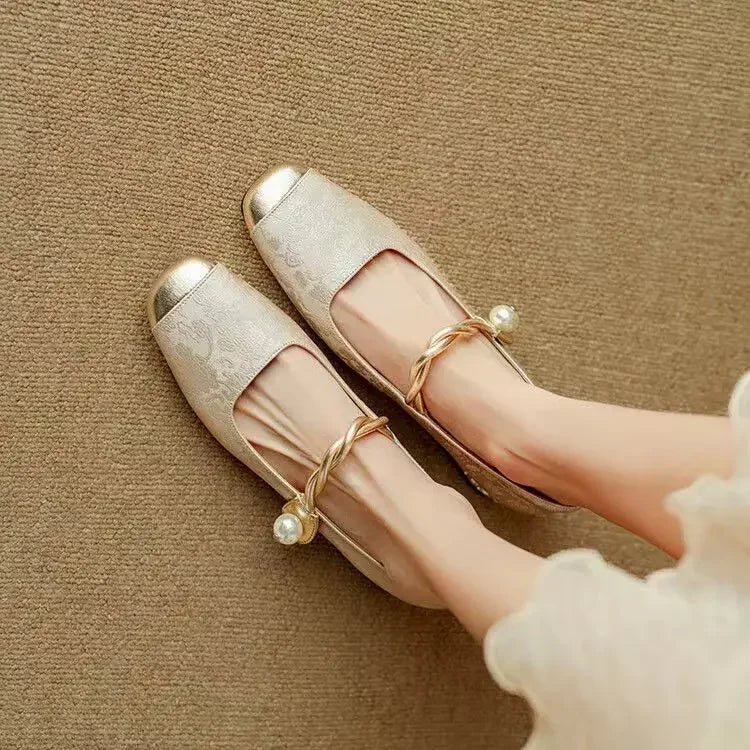 Mestelle™ | Mary Janes Élégantes en Cuir