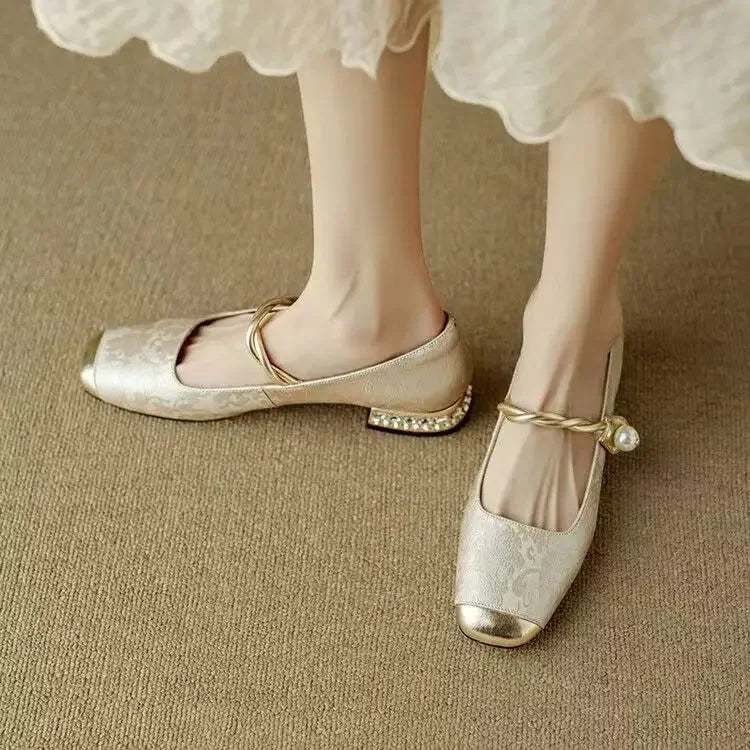 Mestelle™ | Mary Janes Élégantes en Cuir