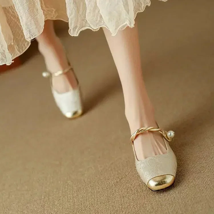 Mestelle™ | Mary Janes Élégantes en Cuir