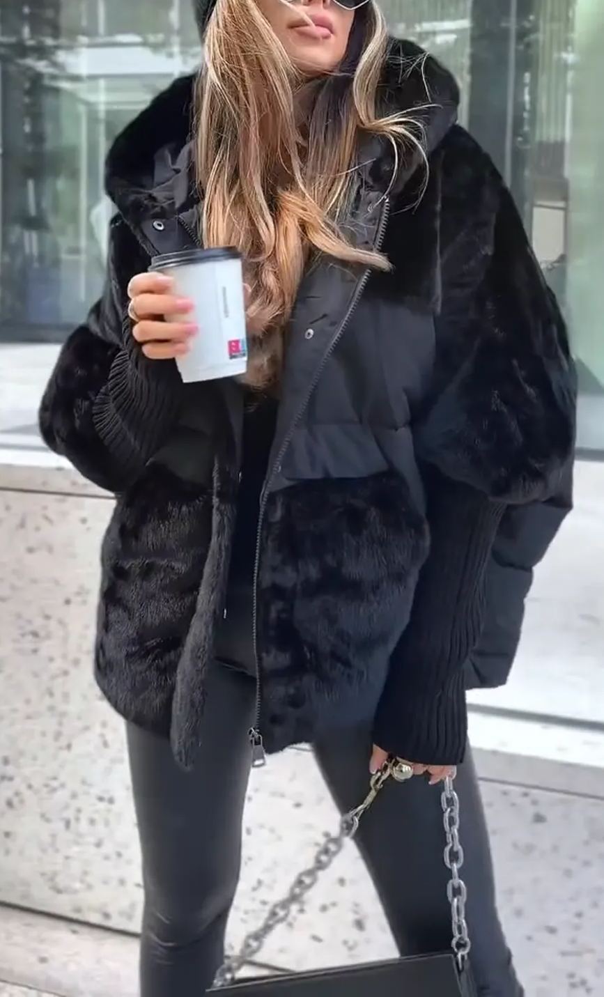 Riley™ | Veste d'Hiver Colorée et Confortable
