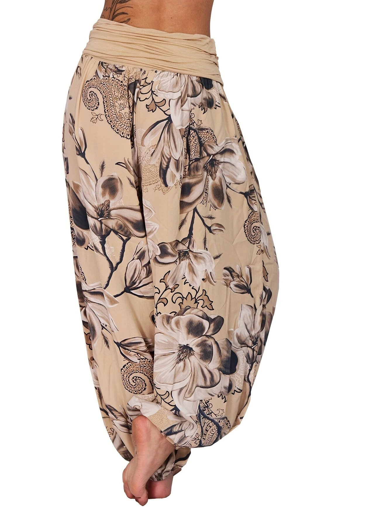 Muri™ | Pantalon Bohémien Floral Élégant
