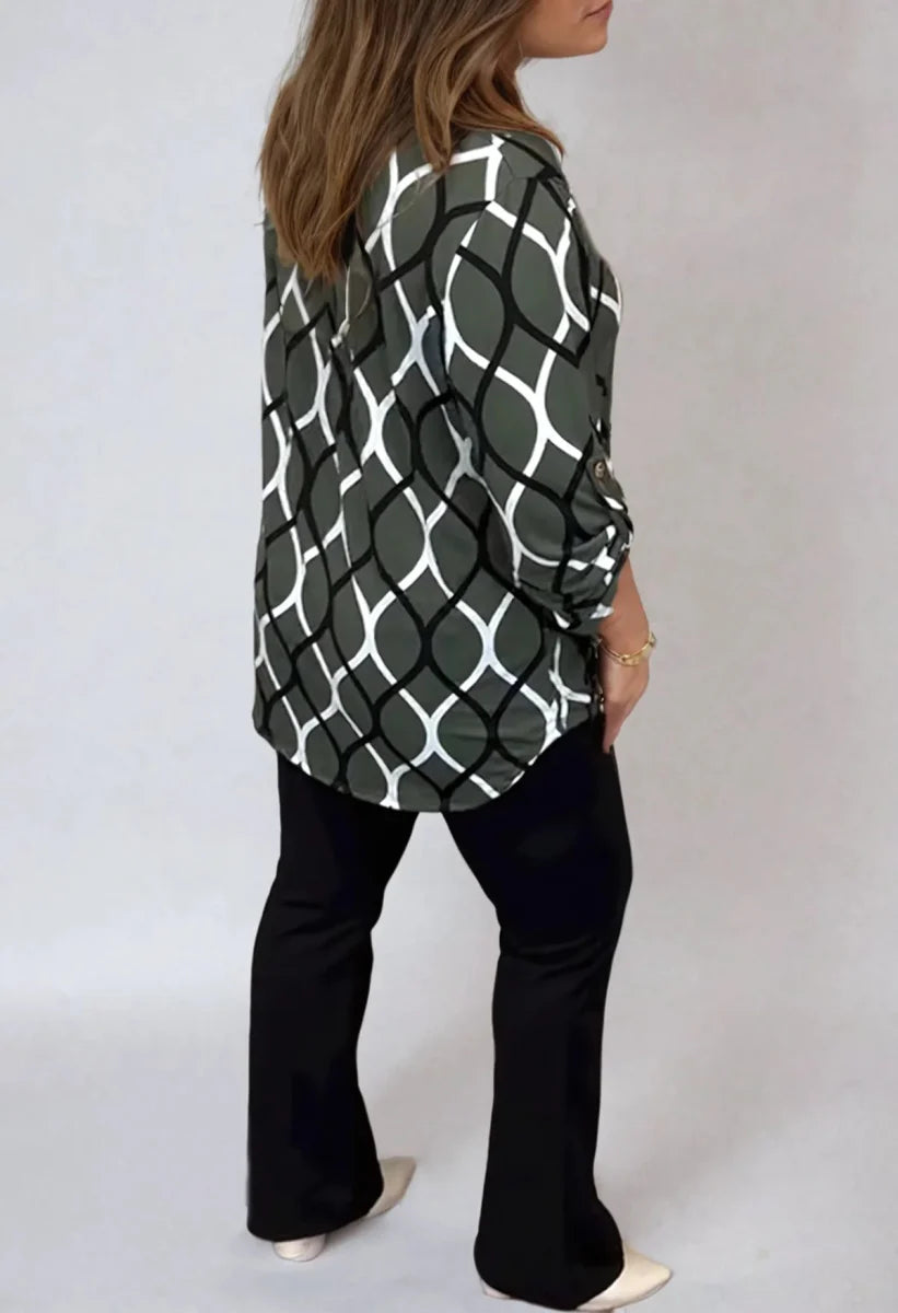 Jannita™ | Blouse Élégante et Confortable à Manches Longues