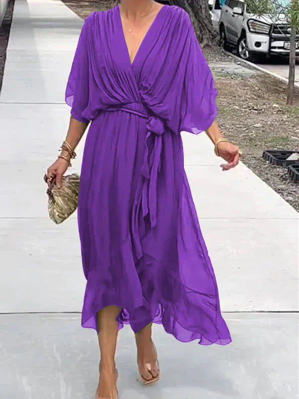 Monica™ | Robe élégante en Mousseline