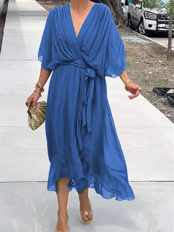 Monica™ | Robe élégante en Mousseline