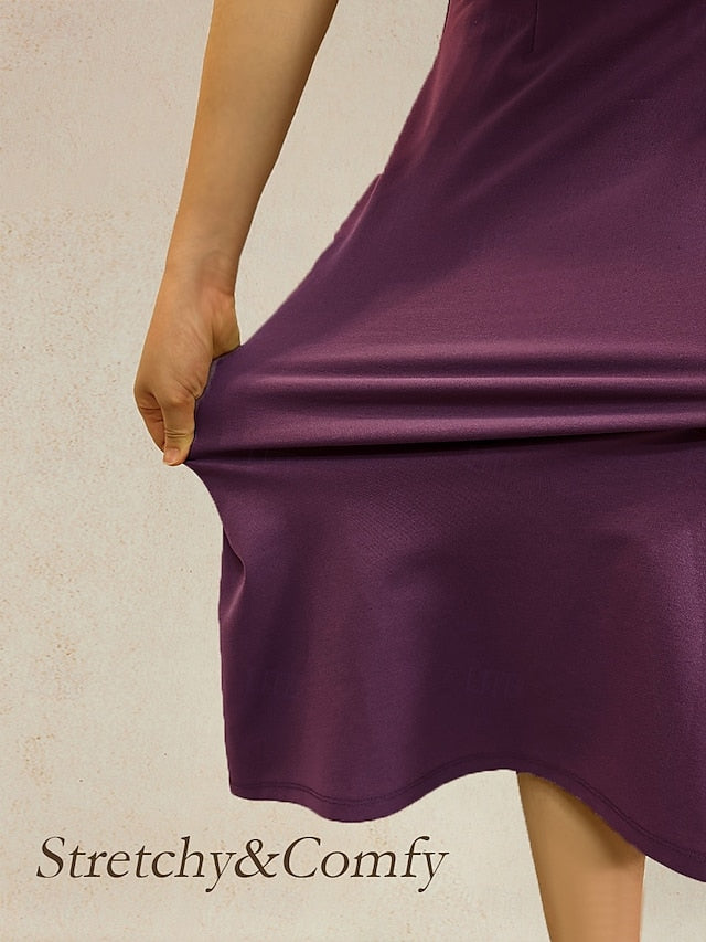 Leste™ | Robe Cocktail Élégante à Longueur Thé