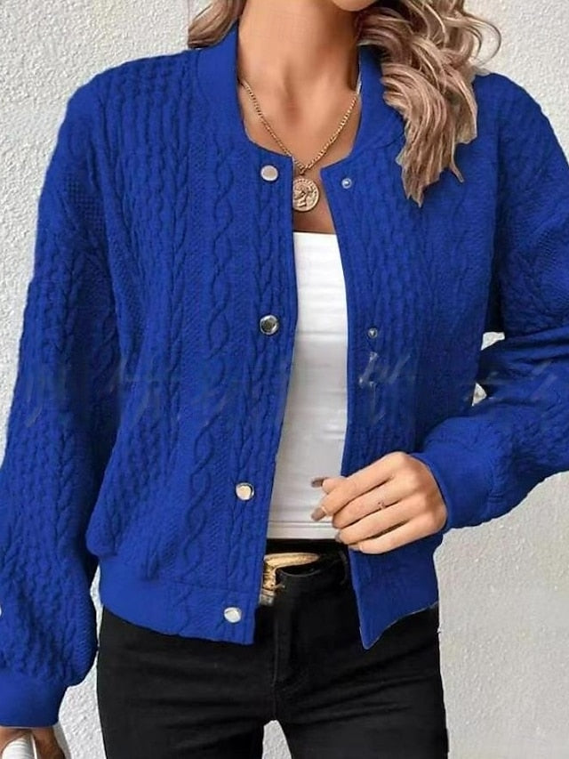 Amara™ | Veste Décontractée en Polyester, Confort Élégant