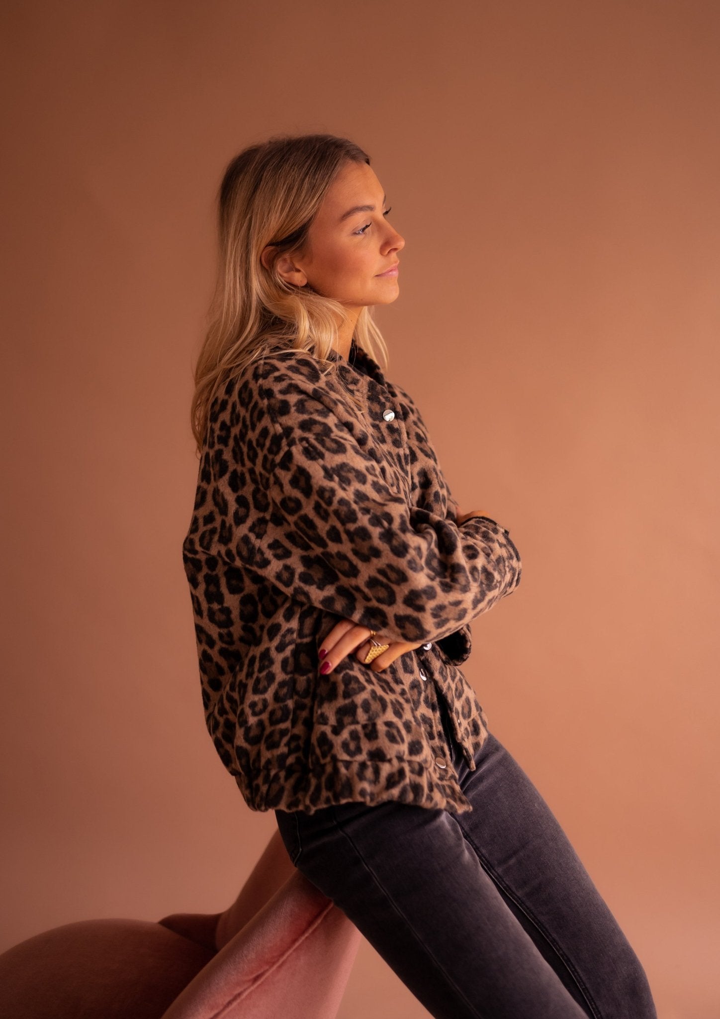 Sofie™ | Veste Léopard Élégante et Confortable