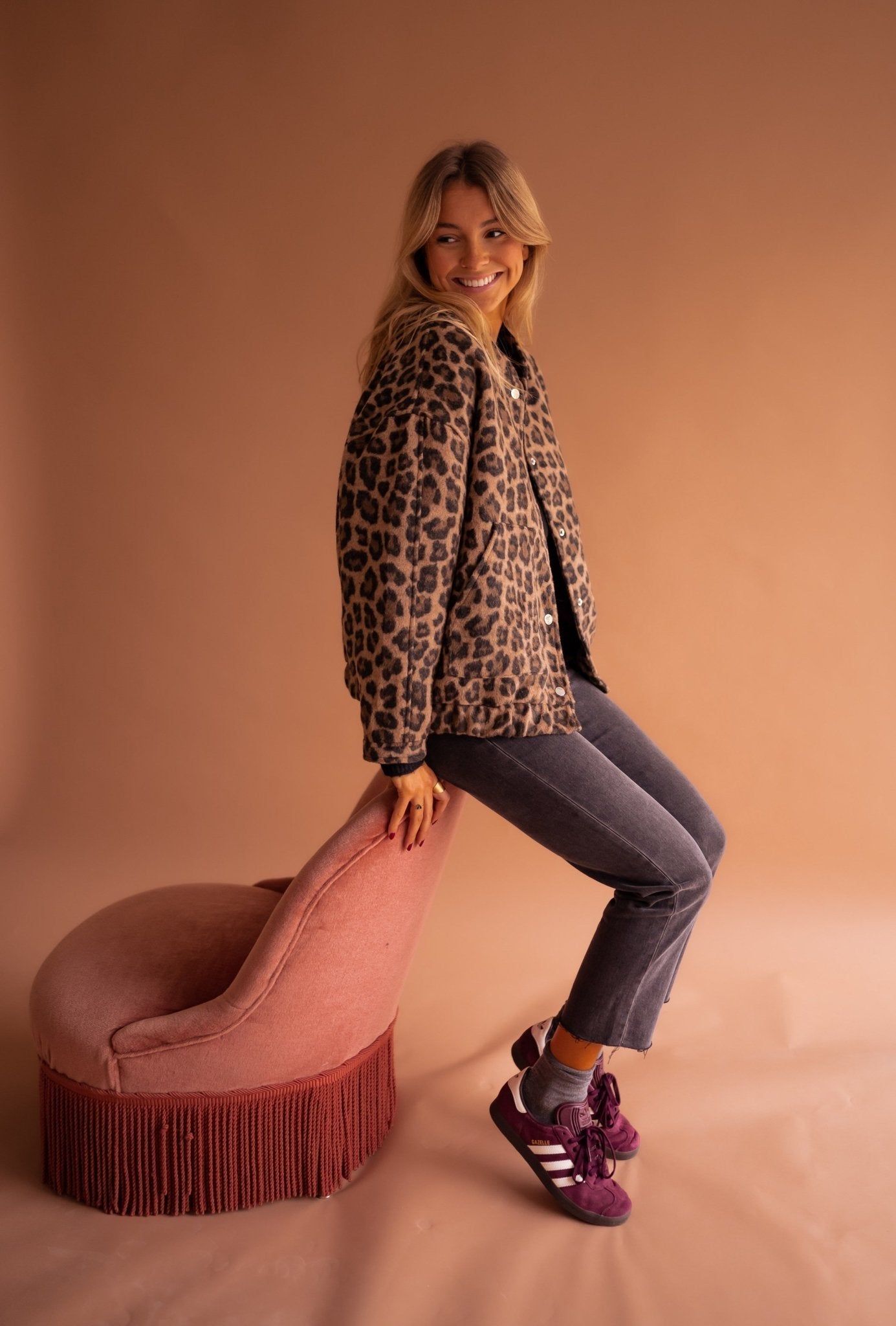 Sofie™ | Veste Léopard Élégante et Confortable