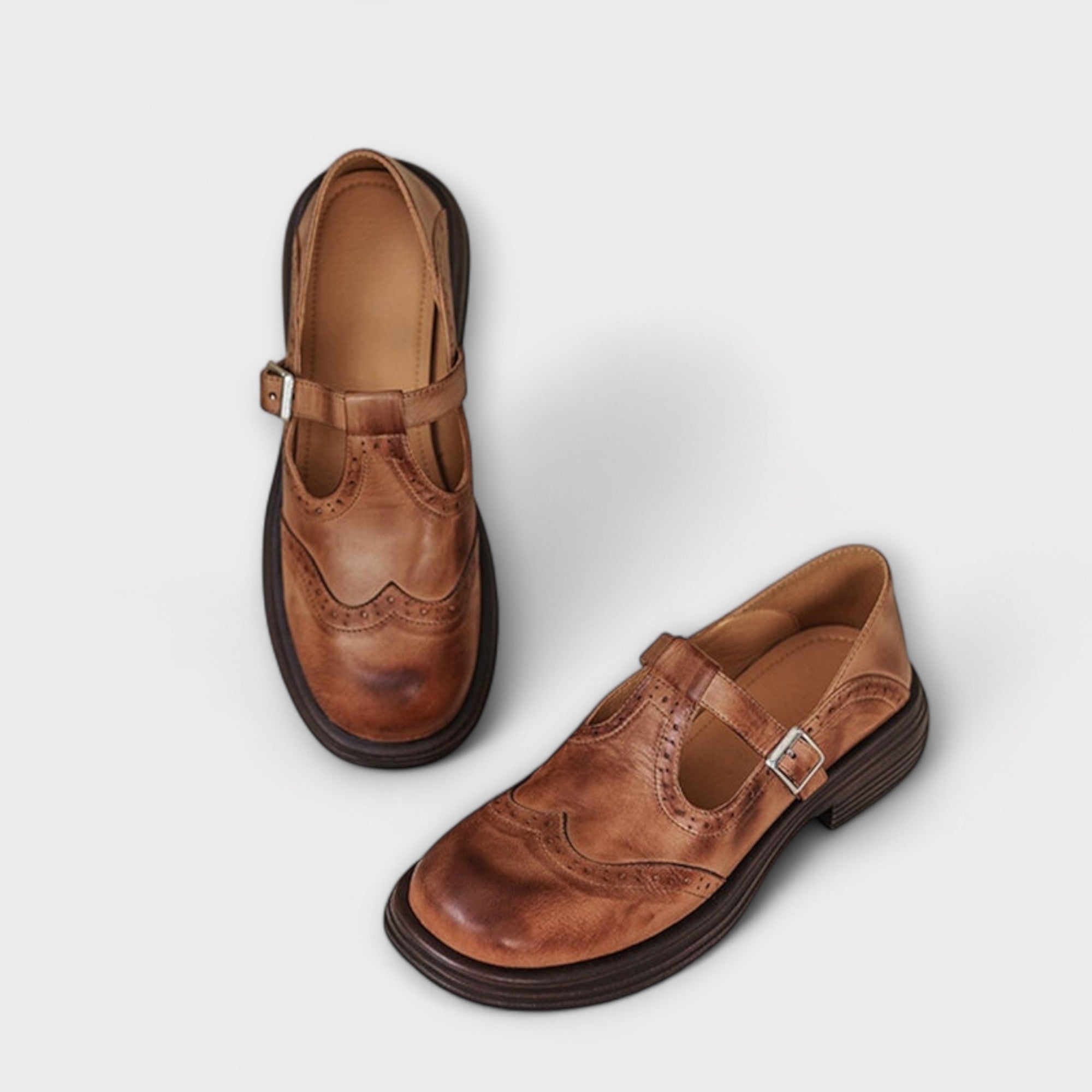 Janine™ | Élégance et Confort en Cuir