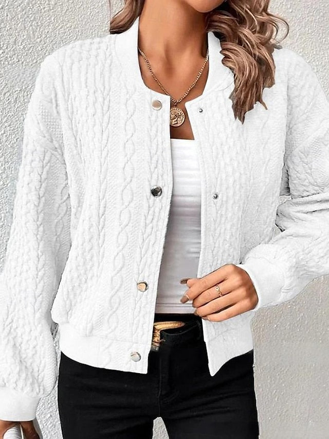 Amara™ | Veste Décontractée en Polyester, Confort Élégant