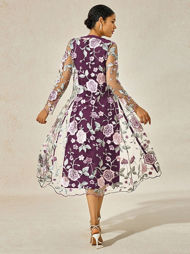 Leste™ | Robe Cocktail Élégante à Longueur Thé