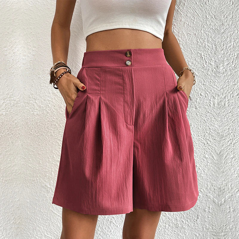 Layla™ | Shorts Élégants et Confortables en Coton et lin