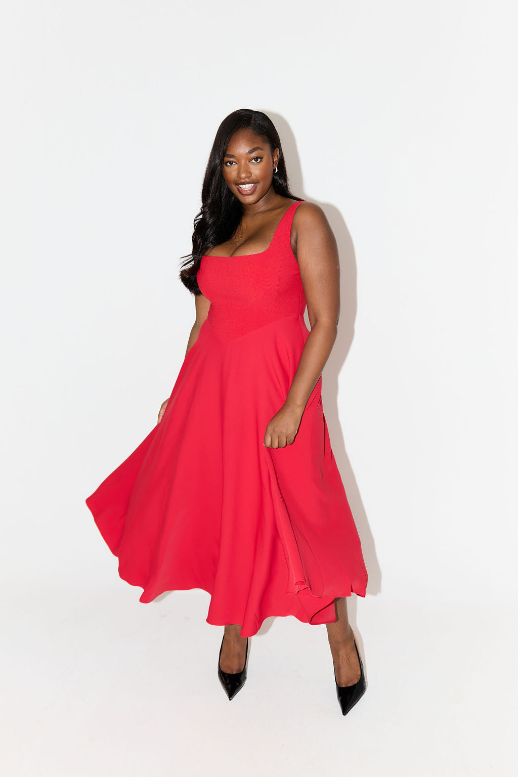 Luna™ | Robe Midi Élégante