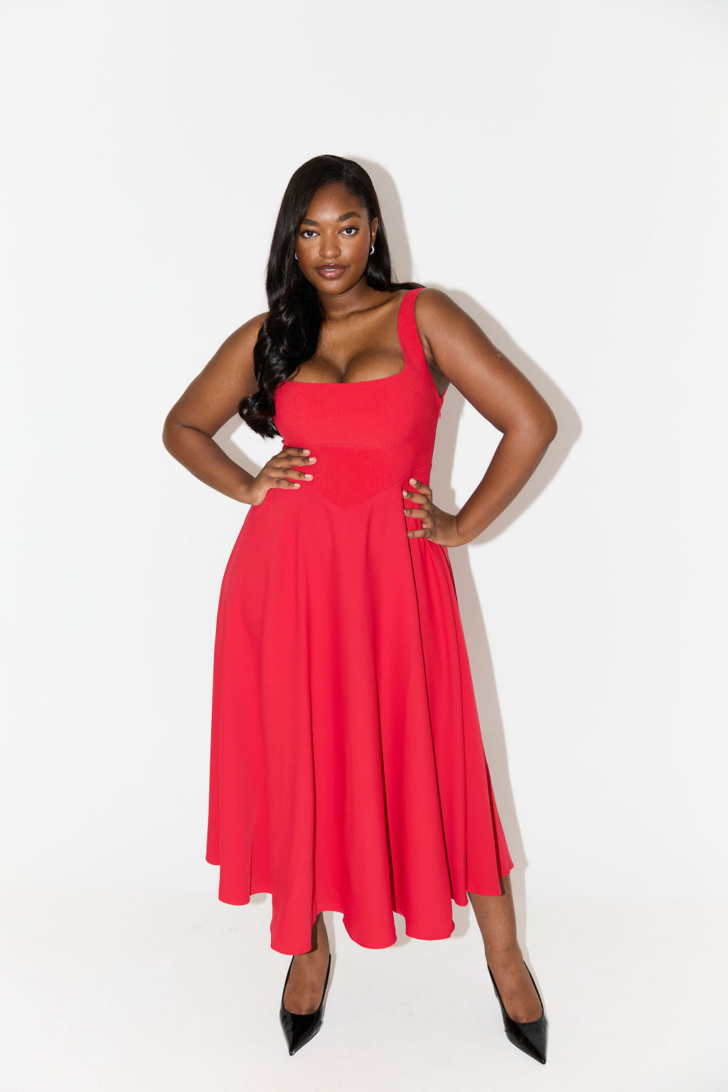 Luna™ | Robe Midi Élégante