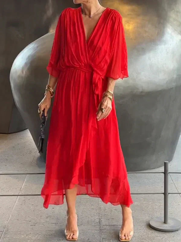 Monica™ | Robe élégante en Mousseline