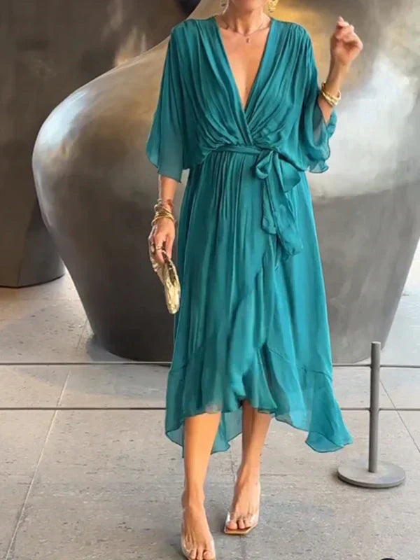 Monica™ | Robe élégante en Mousseline