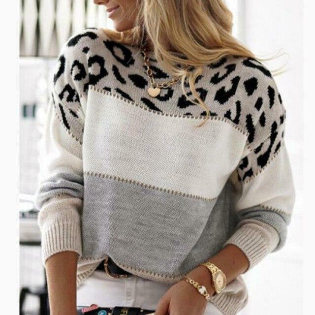 Hadley™ | Pull Léopard Élégant et Confortable