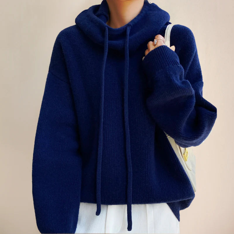 Agathe™ | Pull à Capuche Oversize En Laine