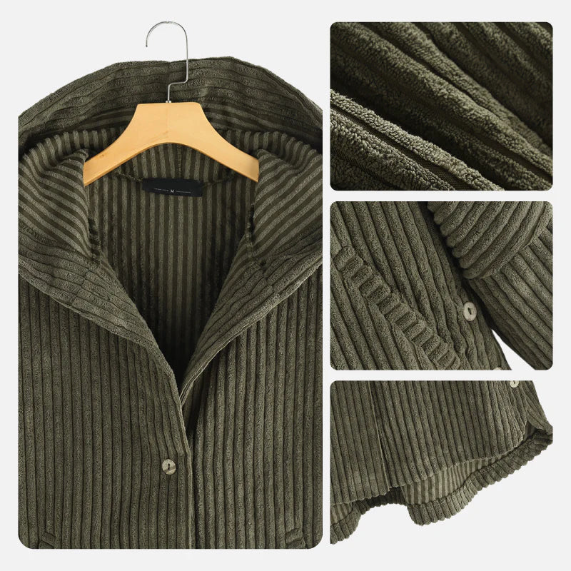 Dana™ | Manteau Côtelé à Capuche