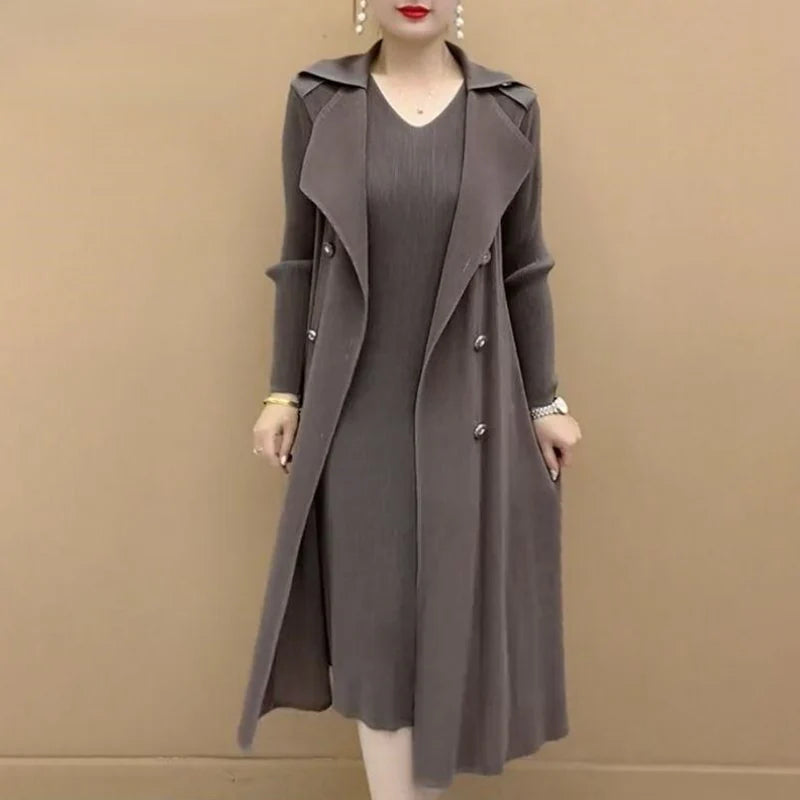Grama™ | Robe-Manteau Trompe-l'œil