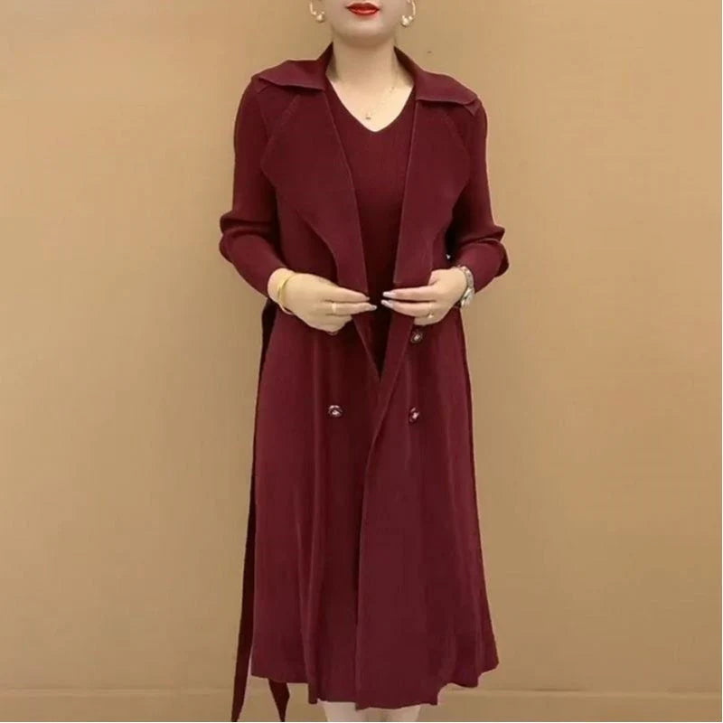 Grama™ | Robe-Manteau Trompe-l'œil