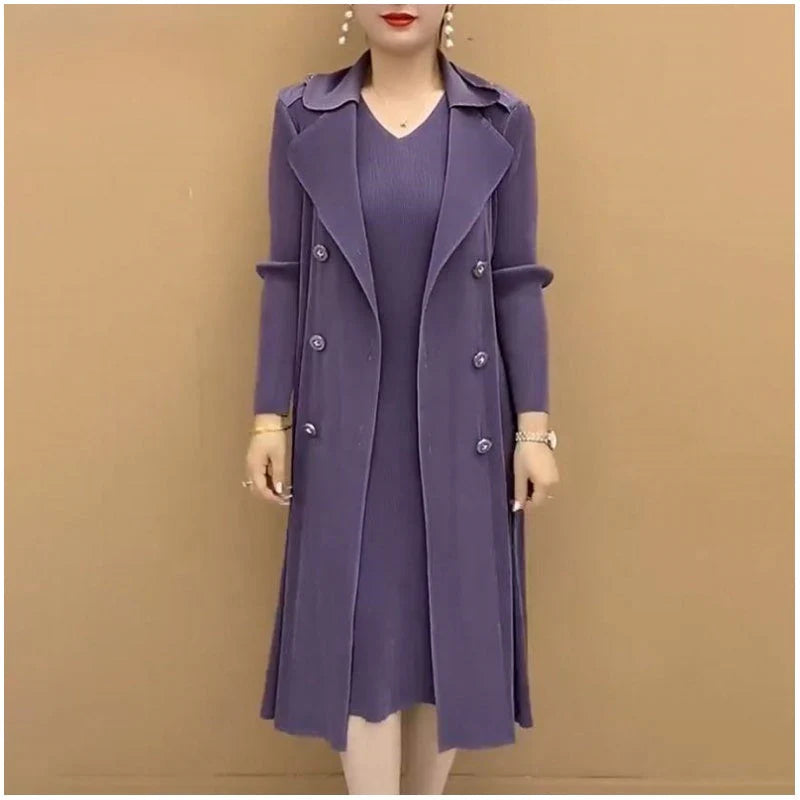 Grama™ | Robe-Manteau Trompe-l'œil