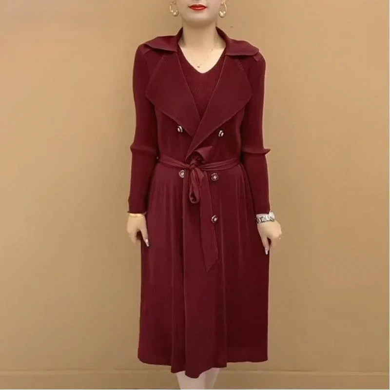 Grama™ | Robe-Manteau Trompe-l'œil