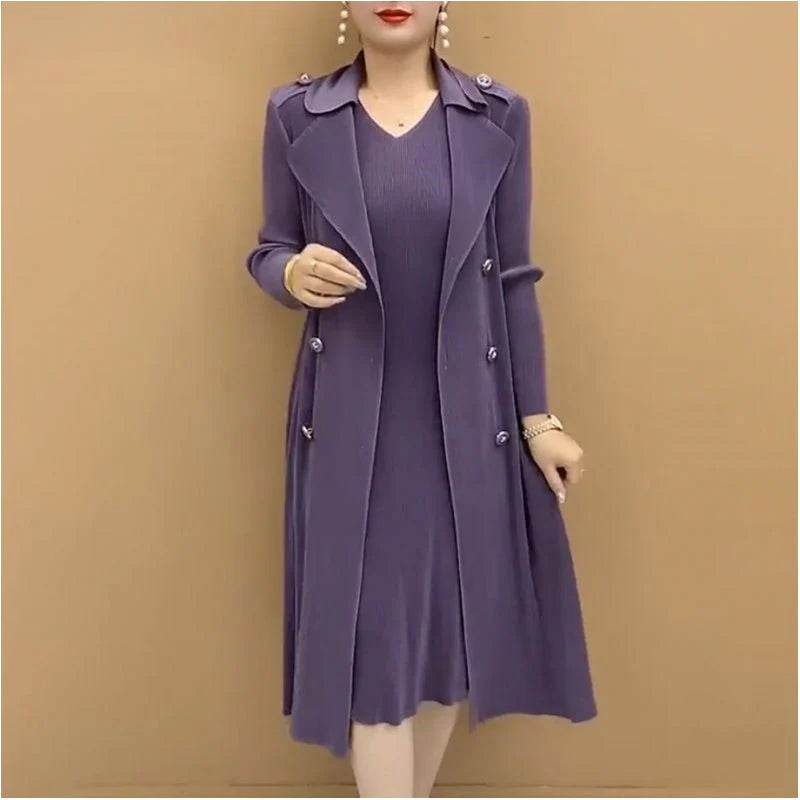 Grama™ | Robe-Manteau Trompe-l'œil