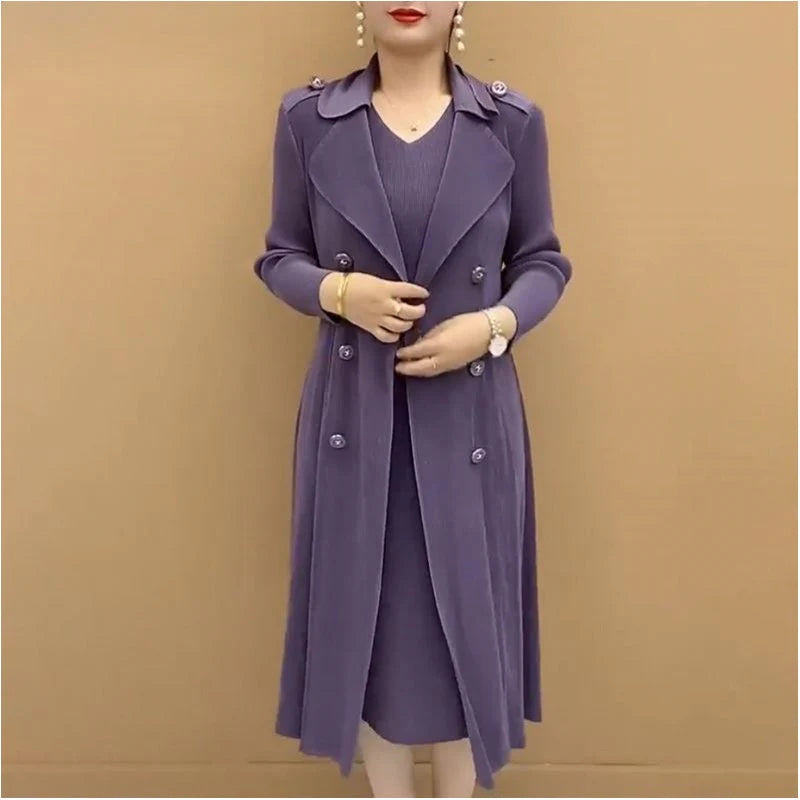 Grama™ | Robe-Manteau Trompe-l'œil
